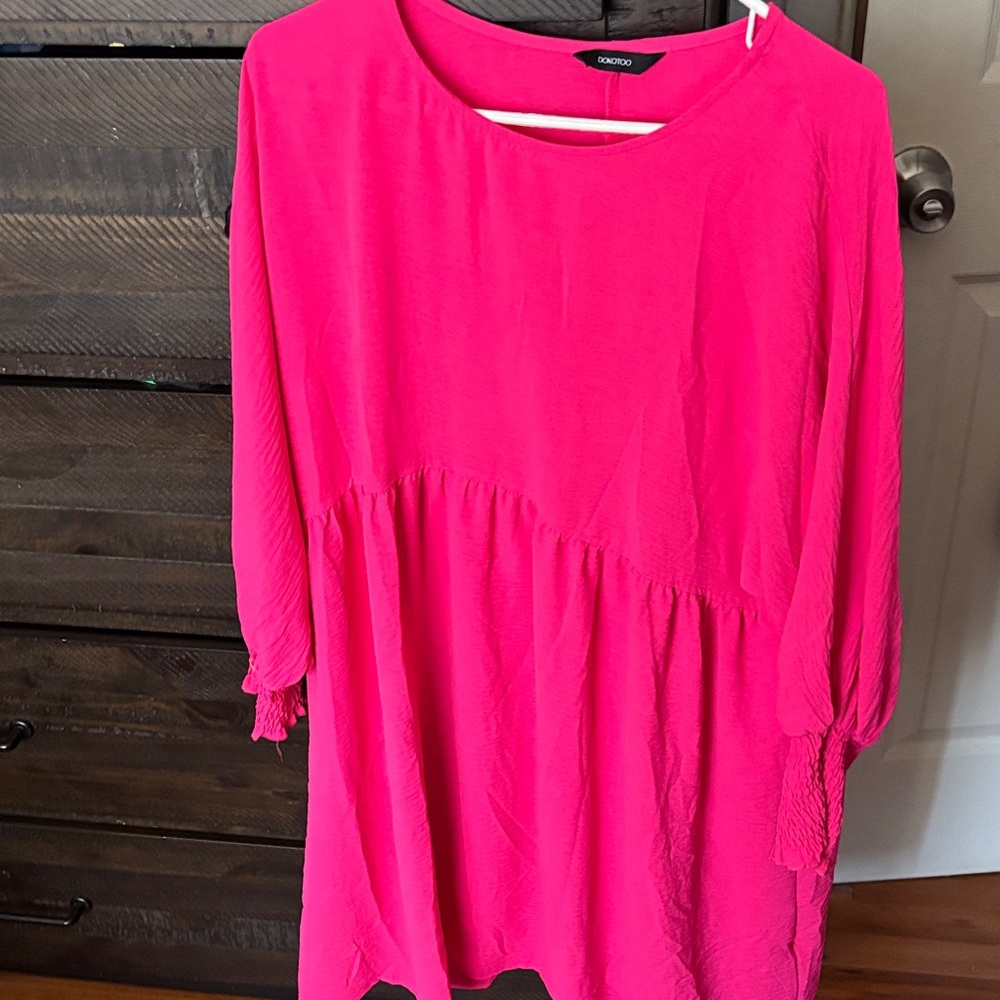 Pink Dainty Babydoll Dress